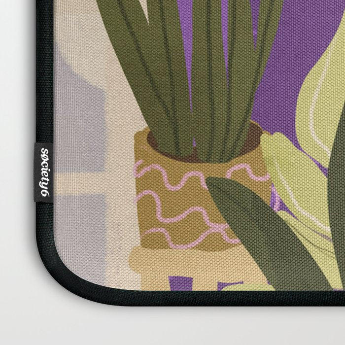 Pink Hair Beauty Laptop Sleeve Gallery Image 3