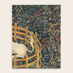 The Unicorn in Captivity (from the Unicorn Tapestries) 1495-1505 Notebook Gallery Image 4