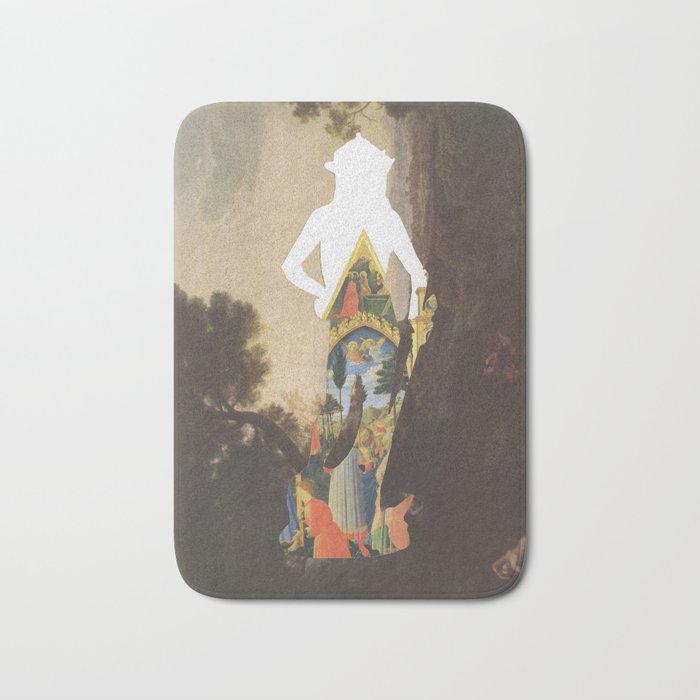 Between Two Civilizations 2 Bath Mat Gallery Image 1