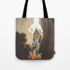 Between Two Civilizations 2 Tote Bag Gallery Image 1