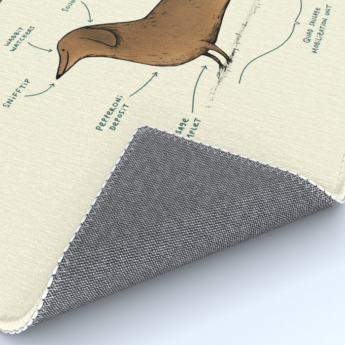 Anatomy of a Dachshund Rug Gallery Image 4