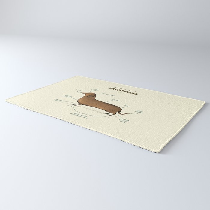 Anatomy of a Dachshund Rug Gallery Image 3