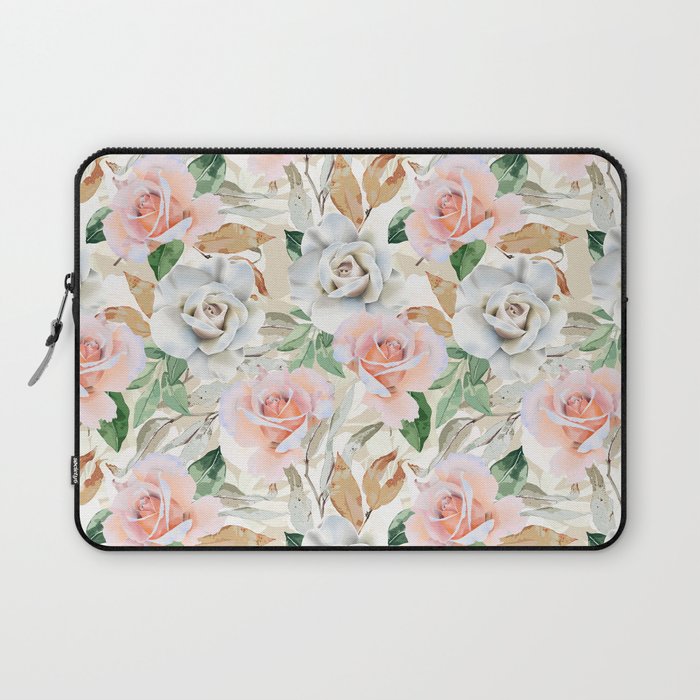 Nice flowered lush garden 4 Laptop Sleeve Gallery Image 1