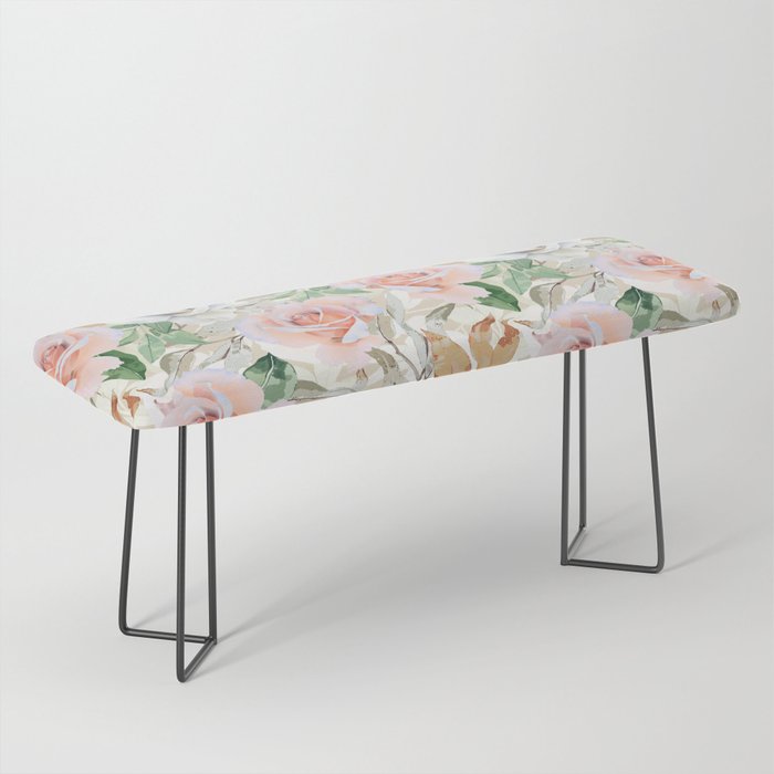 Nice flowered lush garden 4 Bench Gallery Image 1