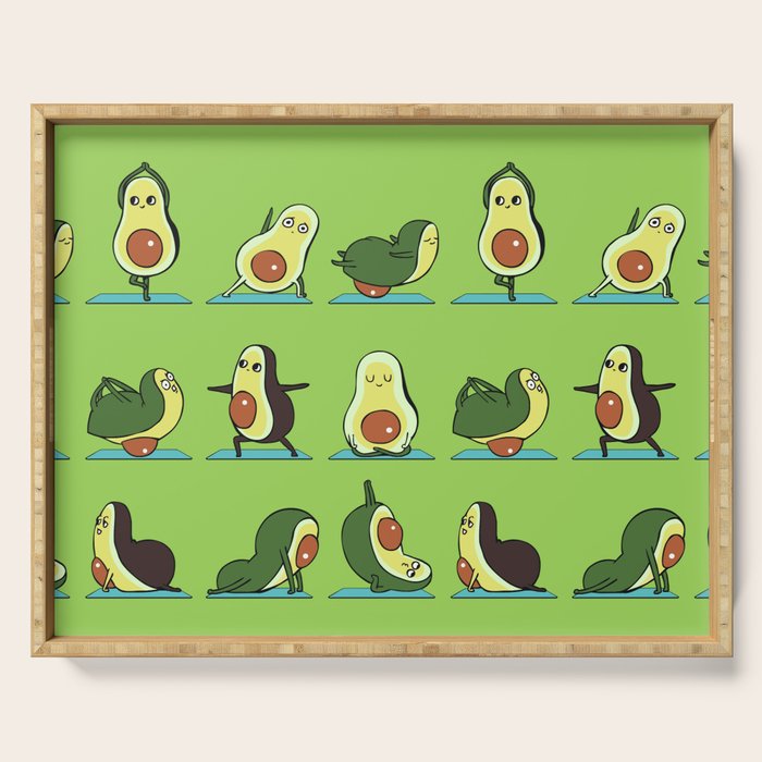 Avocado Yoga Serving Tray Gallery Image 1