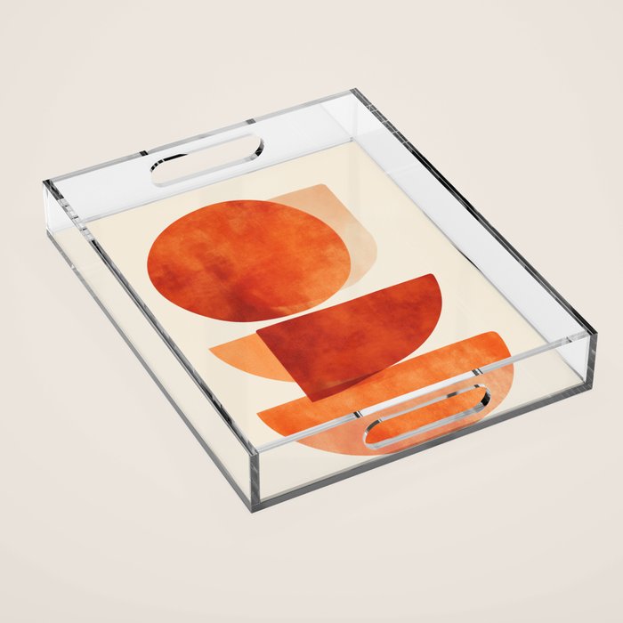 Desert Shapes III Acrylic Tray Gallery Image 1