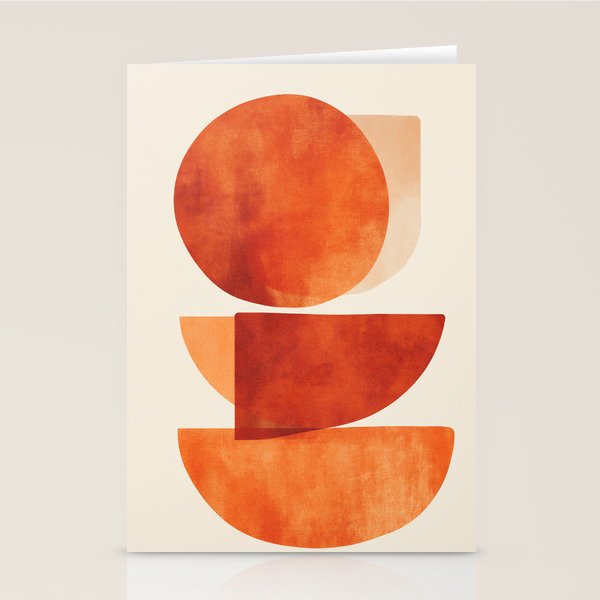 Desert Shapes III Stationery Card Gallery Image 2