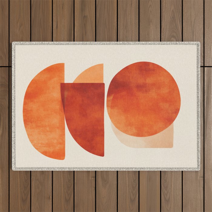 Desert Shapes III Outdoor Rug Gallery Image 1
