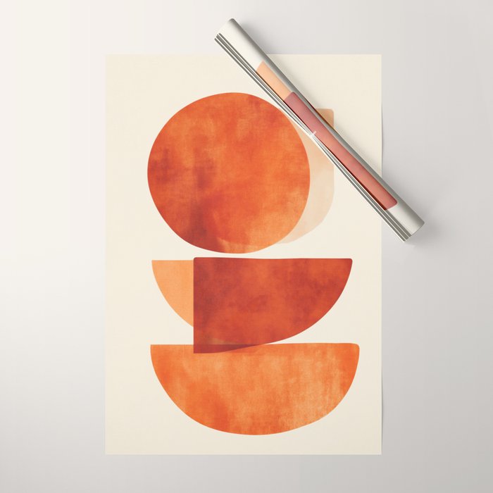 Desert Shapes III Wrapping Paper Gallery Image 1