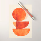 Desert Shapes III Wrapping Paper Gallery Image 1