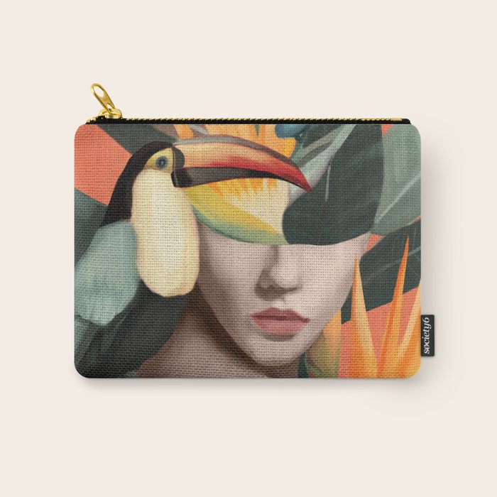 Tropical Reverie Carry All Pouch Gallery Image 1