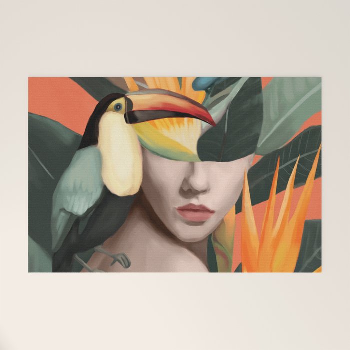 Tropical Reverie Welcome Mat Gallery Image 1