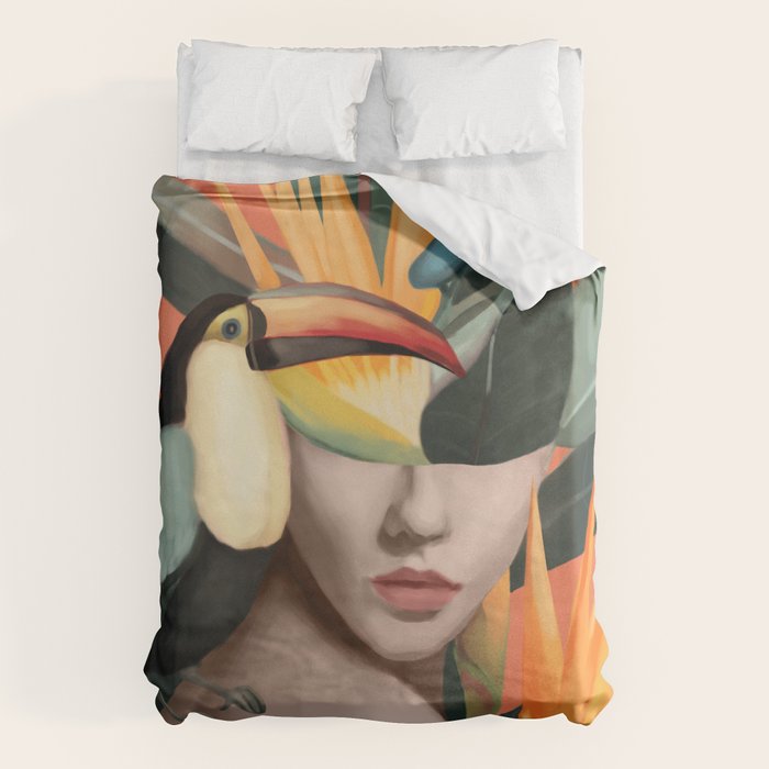 Tropical Reverie Duvet Cover Gallery Image 6