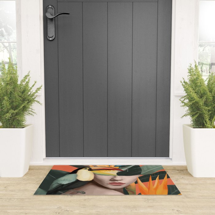 Tropical Reverie Welcome Mat Gallery Image 3