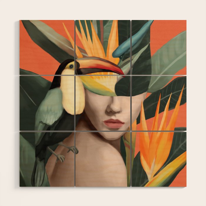 Tropical Reverie Wood Wall Art Gallery Image 1