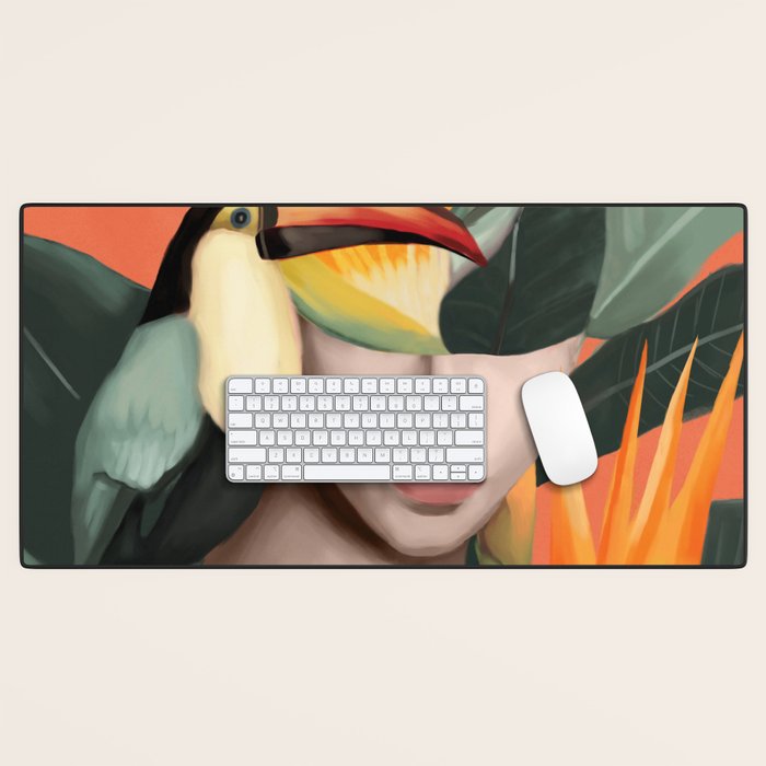 Tropical Reverie Desk Mat Gallery Image 1