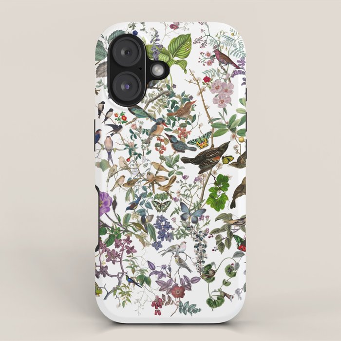 bird menagerie iPhone Case Gallery Image 1
