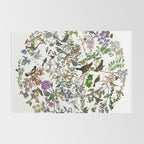 bird menagerie Rug Gallery Image 2