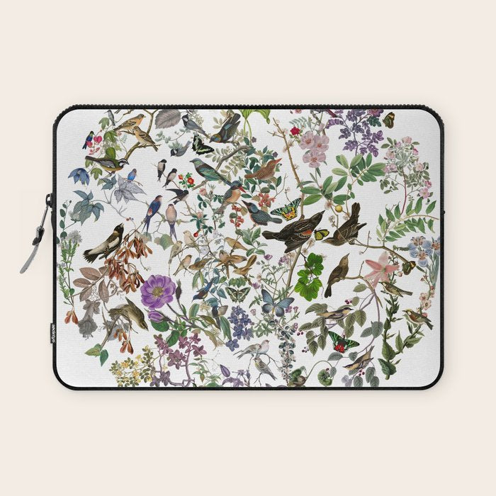 bird menagerie Laptop Sleeve Gallery Image 1