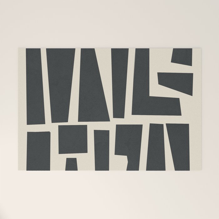 Geometrical Play 1 Welcome Mat Gallery Image 1