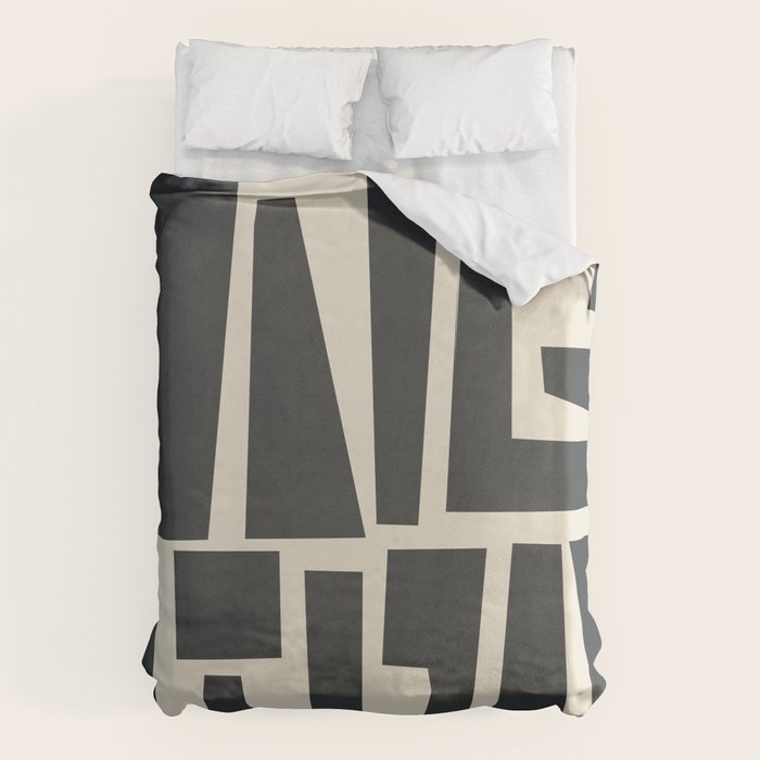 Geometrical Play 1 Duvet Cover Gallery Image 1