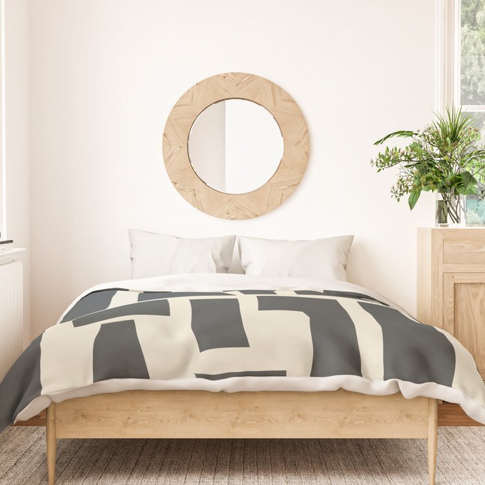 Geometrical Play 1 Duvet Cover Gallery Image 3