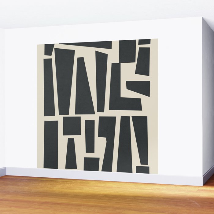 Geometrical Play 1 Wall Mural Gallery Image 2