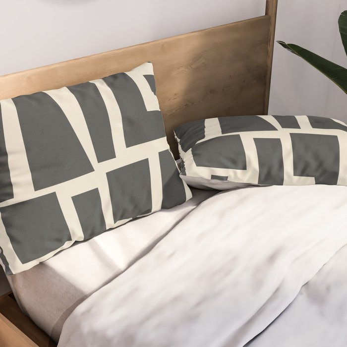 Geometrical Play 1 Pillow Sham Gallery Image 2