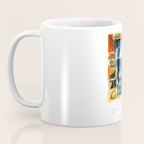 1962 Picasso COTE D'AZUR French Riviera Travel Poster Coffee Mug Gallery Image 3