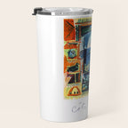 1962 Picasso COTE D'AZUR French Riviera Travel Poster Travel Mug Gallery Image 3