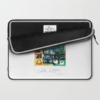 1962 Picasso COTE D'AZUR French Riviera Travel Poster Laptop Sleeve Gallery Image 2