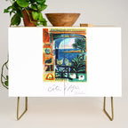 1962 Picasso COTE D'AZUR French Riviera Travel Poster Credenza Gallery Image 1