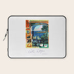 1962 Picasso COTE D'AZUR French Riviera Travel Poster Laptop Sleeve Gallery Image 1