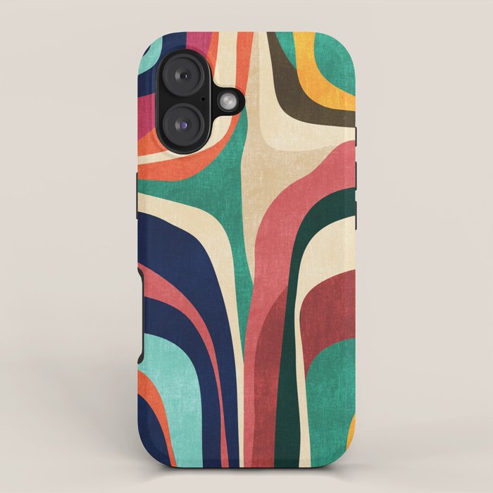 Impossible contour map iPhone Case Gallery Image 1