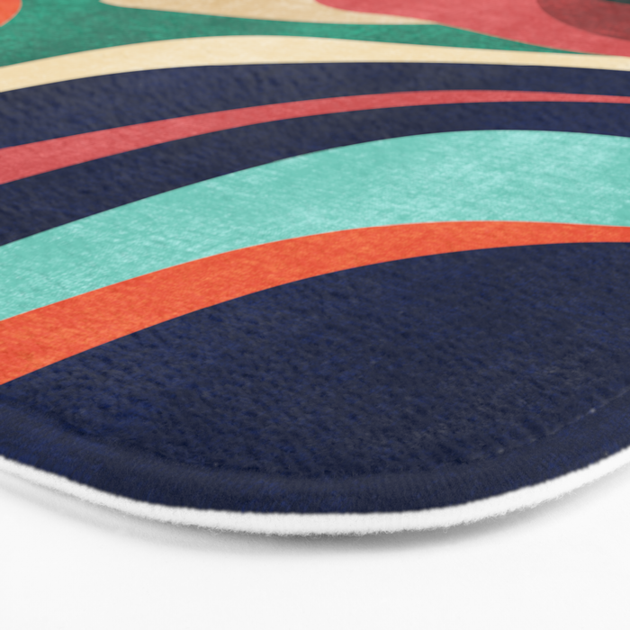 Impossible contour map Bath Mat Gallery Image 3
