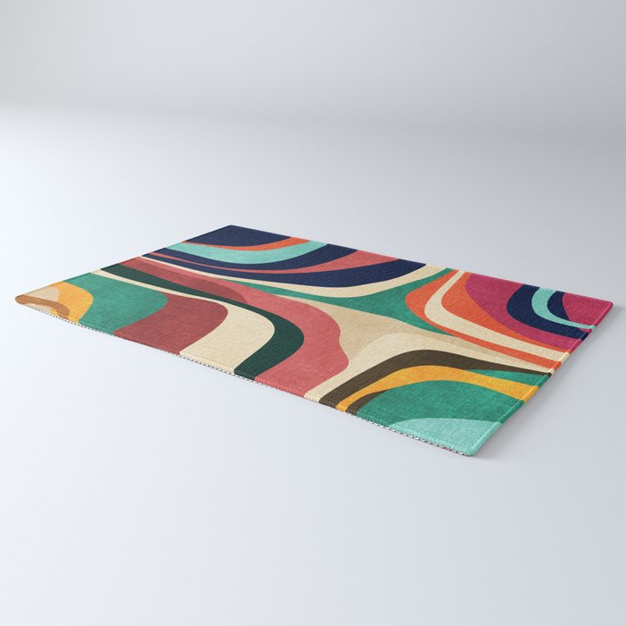 Impossible contour map Rug Gallery Image 3