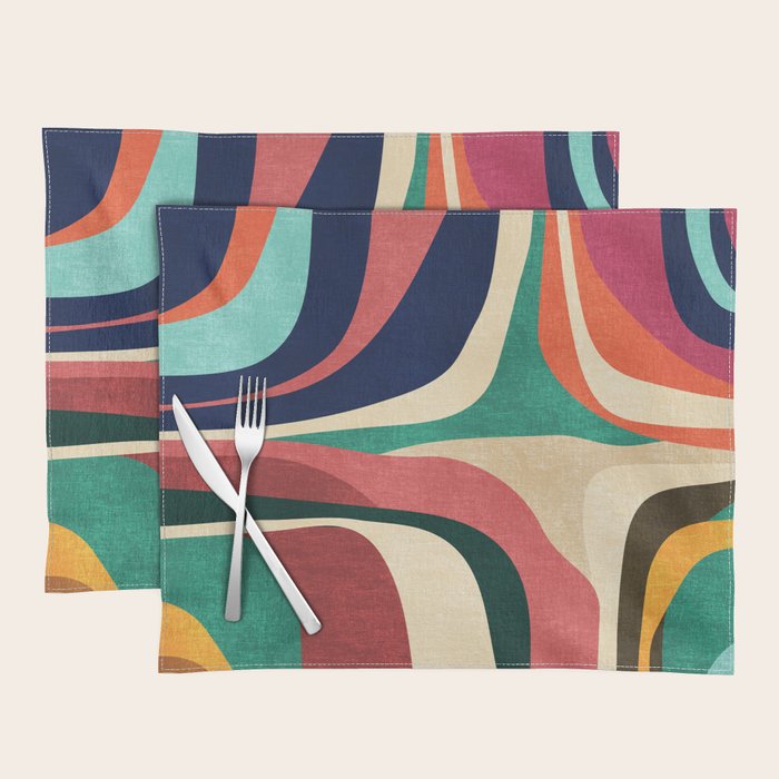 Impossible contour map Placemat Gallery Image 1