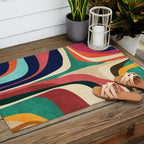 Impossible contour map Outdoor Rug Gallery Image 2