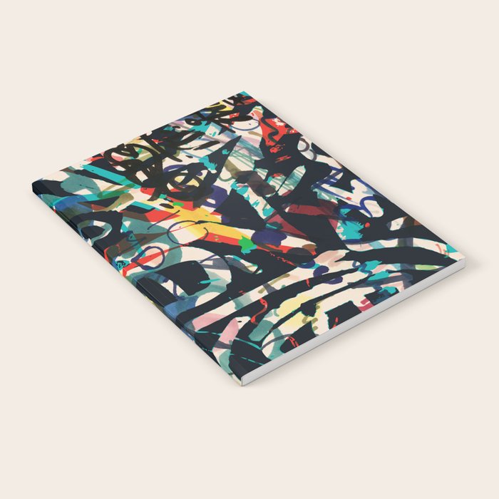 Graffiti Abstract Art Spray Paint Notebook Gallery Image 2