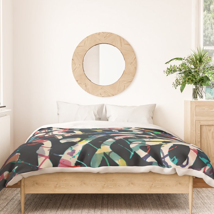 Graffiti Abstract Art Spray Paint Duvet Cover Gallery Image 3