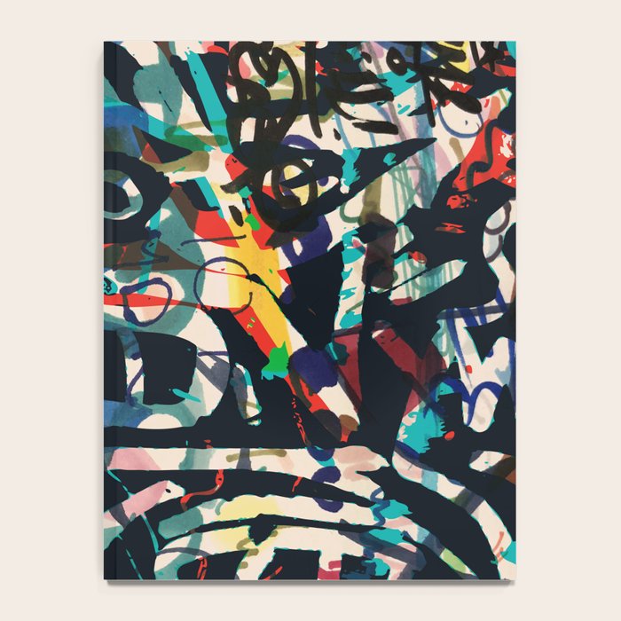 Graffiti Abstract Art Spray Paint Notebook Gallery Image 4