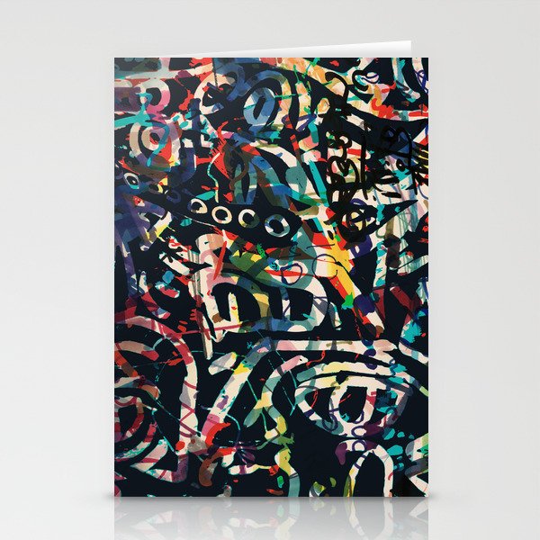 Graffiti Abstract Art Spray Paint Stationery Card Gallery Image 2