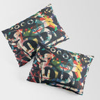 Graffiti Abstract Art Spray Paint Pillow Sham Gallery Image 3