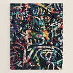 Graffiti Abstract Art Spray Paint Jigsaw Puzzle Gallery Image 1