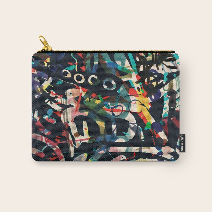 Graffiti Abstract Art Spray Paint Carry All Pouch Gallery Image 1
