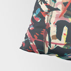 Graffiti Abstract Art Spray Paint Pillow Sham Gallery Image 4