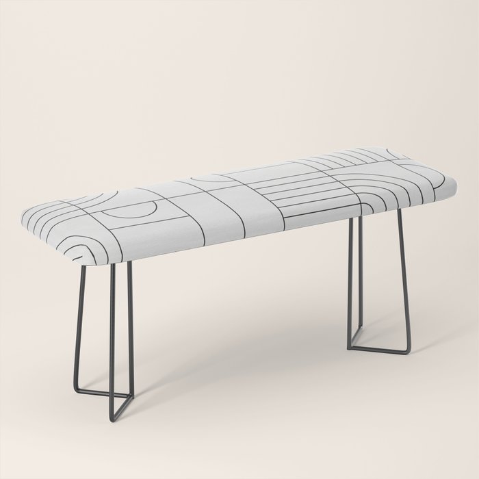 My Favorite Geometric Patterns No.19 - White Bench Gallery Image 1