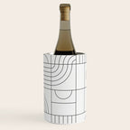 My Favorite Geometric Patterns No.19 - White Wine Chiller Gallery Image 2
