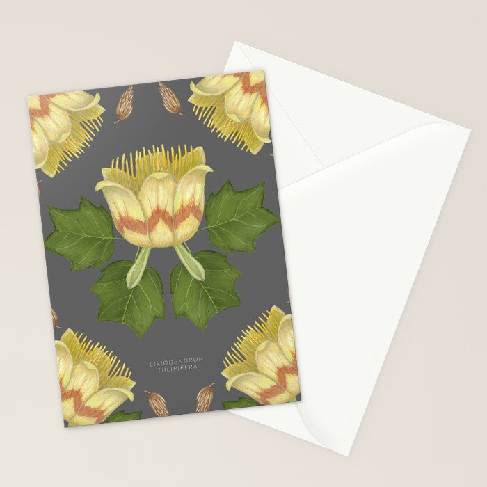 Tulip Tree Stationery Card Gallery Image 2