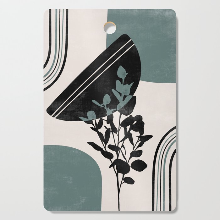 Eucalyptus Boho Botanical Cutting Board Gallery Image 1